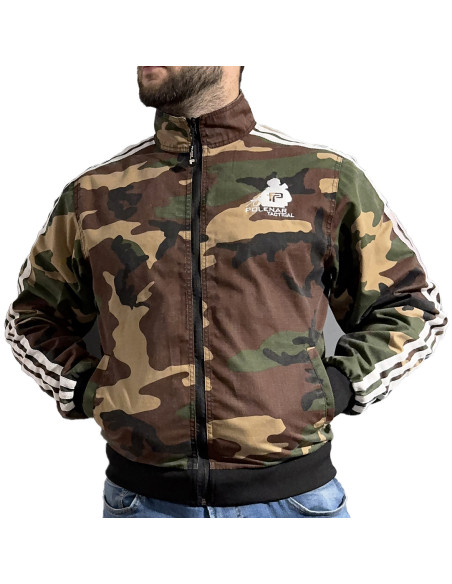 Three stripes Ripstop Jacket | Woodland Polenar Tactical - 1