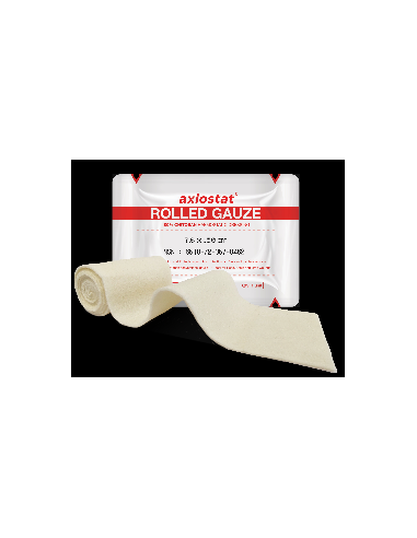 Hemostatic Rolled Gauze Chitosan (150 cm)| Axiostat Axiostat - 1