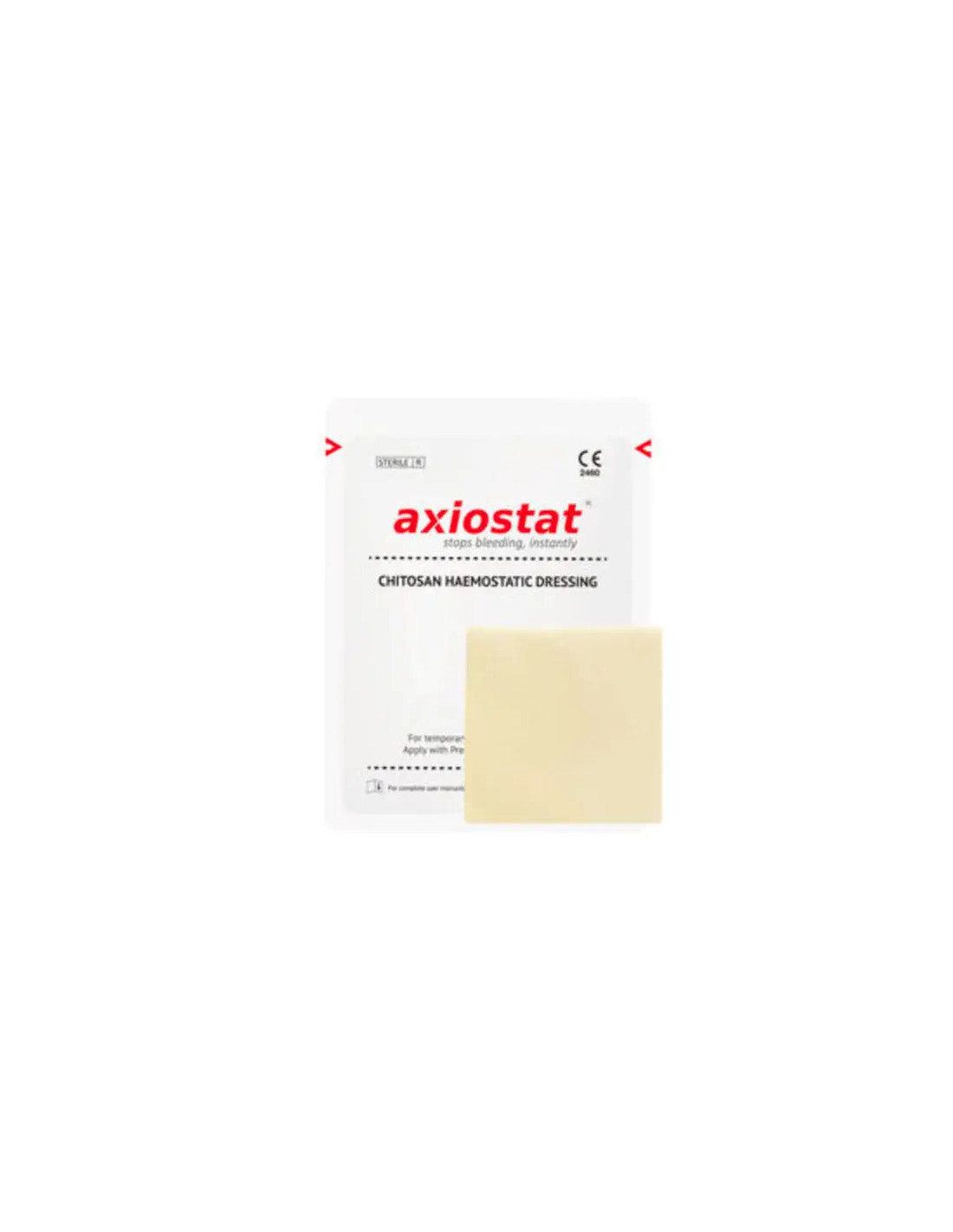 Hemostatic Non-Woven Patch Chitosan (8x8 cm)| Axiostat