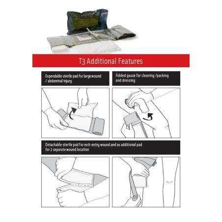 T3 Israeli Bandage 4” - New Generation  - 13