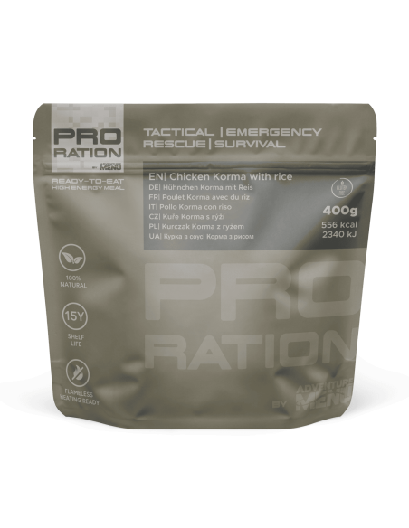 Chicken Korma with Rice, Pro Ration | Adventure Menu Adventure Menu - 1