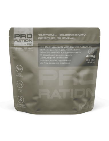 Beef Goulash with Boiled Potatoes, Pro Ration | Adventure Menu Adventure Menu - 1