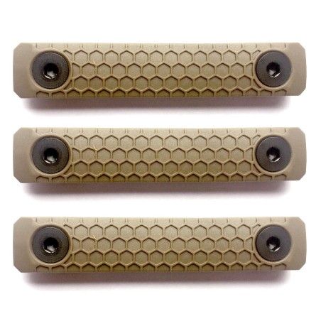 2-slot M-LOK Panels (pack of 3) | Slate Black Ind. Slate Black Industries - 3