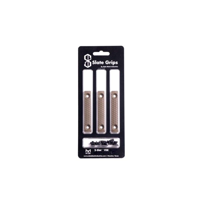 2-slot M-LOK Panels (pack of 3) | Slate Black Ind. Slate Black Industries - 6