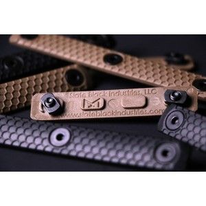 2-slot M-LOK Panels (pack of 3) | Slate Black Ind. Slate Black Industries - 1 2