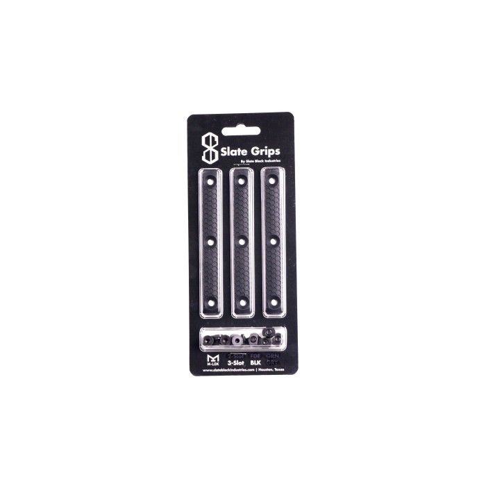 3-slot M-LOK Panels (pack of 3) | Slate Black Ind. Slate Black Industries - 4