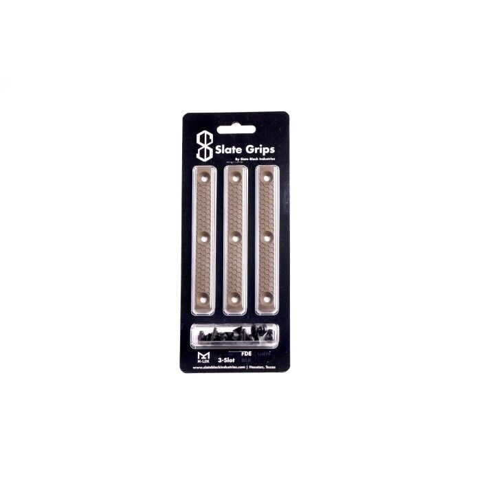 3-slot M-LOK Panels (pack of 3) | Slate Black Ind. Slate Black Industries - 6