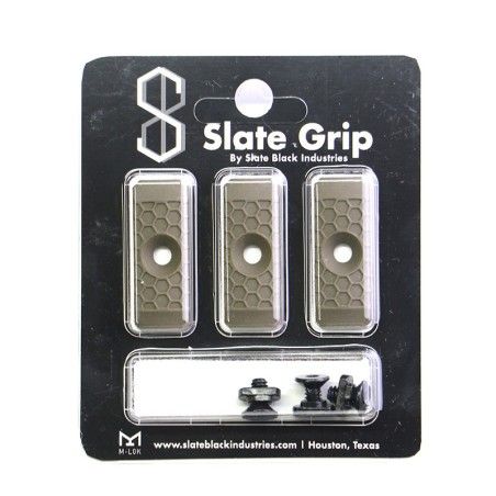 1-slot M-LOK Panels (pack of 3)Slate Panels | Slate Black Ind. Slate Black Industries - 4