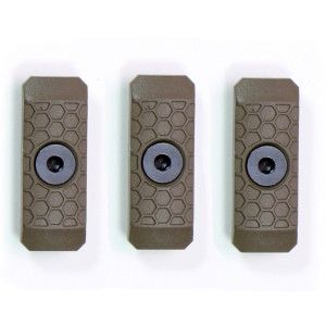 1-slot M-LOK Panels (pack of 3)Slate Panels | Slate Black Ind. Slate Black Industries - 1 2