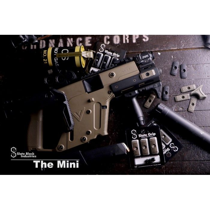 1-slot M-LOK Panels (pack of 3)Slate Panels | Slate Black Ind. Slate Black Industries - 3