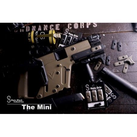 1-slot M-LOK Panels (pack of 3)Slate Panels | Slate Black Ind. Slate Black Industries - 3