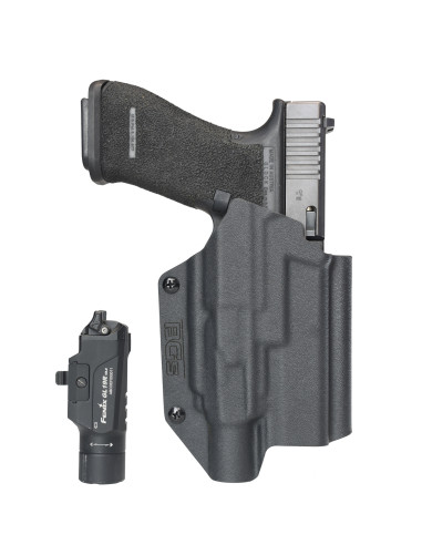 Glock + Fenix GL23R / GL19R V2.0 | Malin OWB Holster | BGs Battle Gnome Solutions - 6