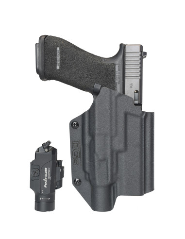 Glock + Fenix GL23R / GL19R V2.0 | Malin OWB Holster | BGs Battle Gnome Solutions - 7