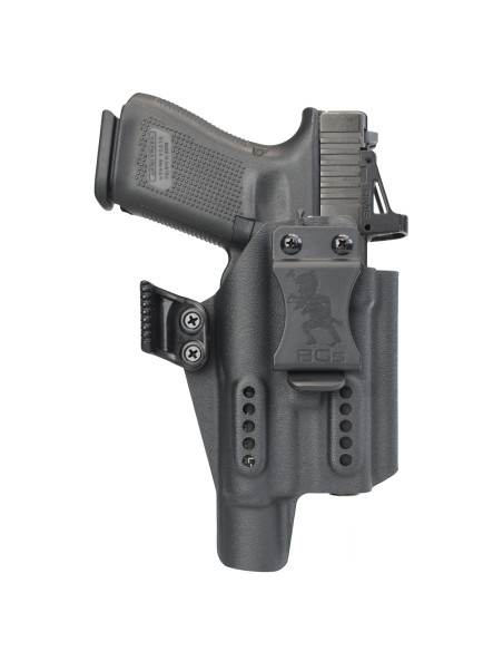 Glock 19 + Olight PL Turbo / PL-PRO / PL-3 / BALDR PRO R | Renny IWB Holster | BGS Battle Gnome Solutions - 3