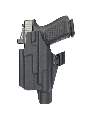 Glock 19 + Olight PL Turbo / PL-PRO / PL-3 / BALDR PRO R | Renny IWB Holster | BGS Battle Gnome Solutions - 6
