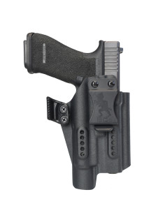 Glock 17 + Olight PL Turbo / PL-PRO / PL-3 / BALDR PRO R | Renny IWB Holster | BGS Battle Gnome Solutions - 2