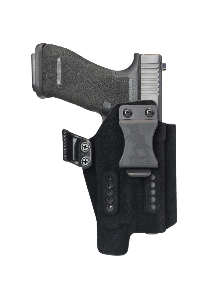Glock 17 + Olight PL Turbo / PL-PRO / PL-3 / BALDR PRO R | Renny IWB Holster | BGS Battle Gnome Solutions - 3