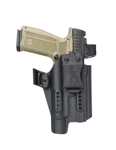 Glock 17 + Olight PL Turbo / PL-PRO / PL-3 / BALDR PRO R | Renny IWB Holster | BGS Battle Gnome Solutions - 4