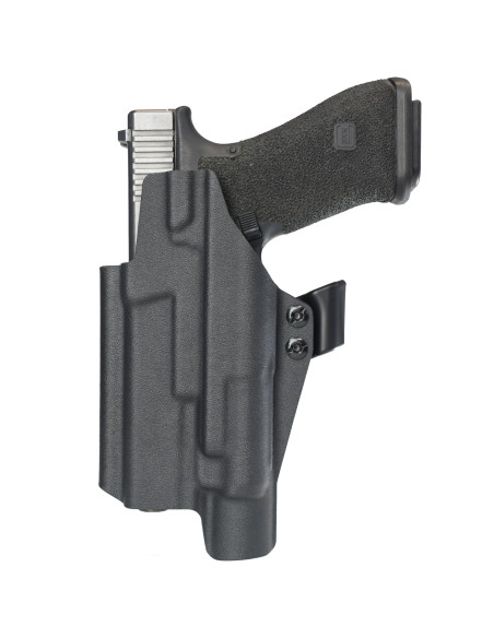 Glock 17 + Olight PL Turbo / PL-PRO / PL-3 / BALDR PRO R | Renny IWB Holster | BGS Battle Gnome Solutions - 5