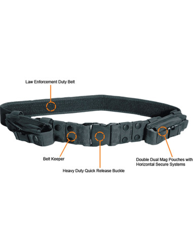 UTG® Law Enforcement and Security Duty Belt, Olive Drab Geen UTG & UTG Pro - 4
