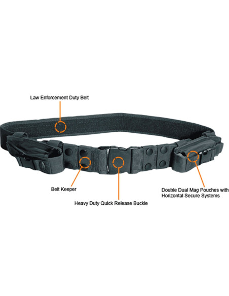 UTG® Law Enforcement and Security Duty Belt, Olive Drab Geen UTG & UTG Pro - 4