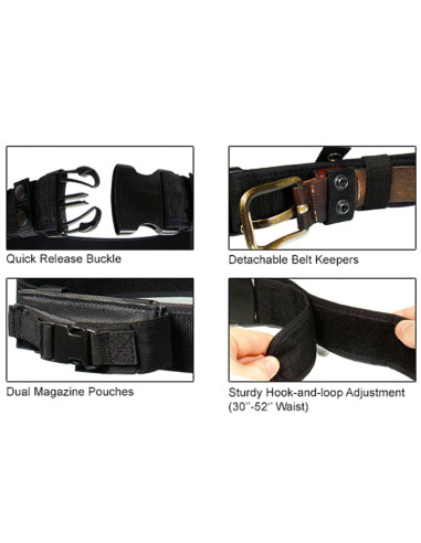 UTG® Law Enforcement and Security Duty Belt, Olive Drab Geen UTG & UTG Pro - 2