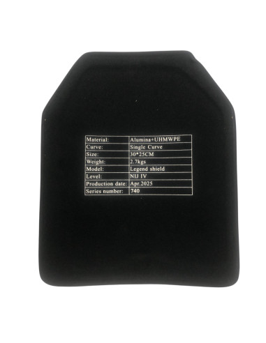 Ballistic Plate | NIJ IV (Ceramic) | Legend Legend - 2