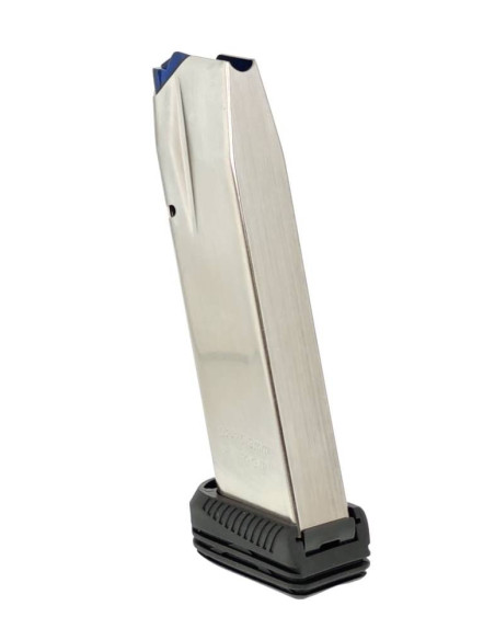 Nickel plated CZ75 / SP-01 / Shadow 1 / 2 - 17+2 Round Magazine | Mec-Gar  - 3