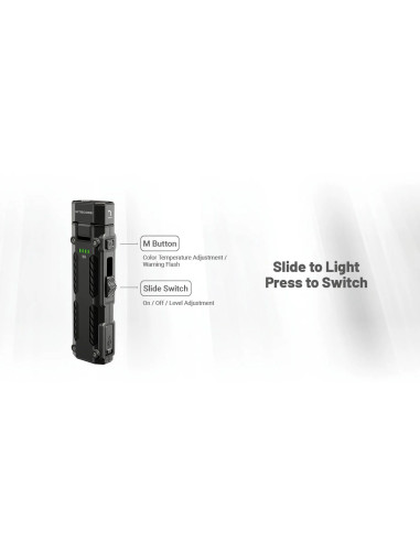 EDC Flashlight EDC09 (1600 Lumen) | NITECORE NITECORE - 2