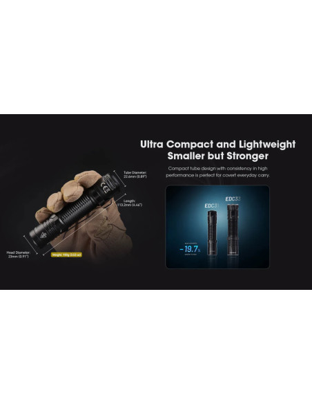 EDC Flashlight EDC31 (3500 Lumen) | NITECORE NITECORE - 5