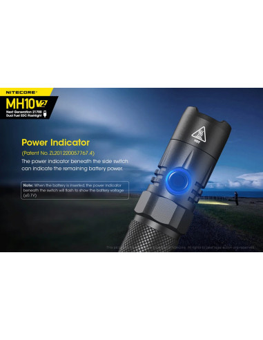 EDC Flashlight MH10 v2 (1200 Lumen) | NITECORE NITECORE - 4