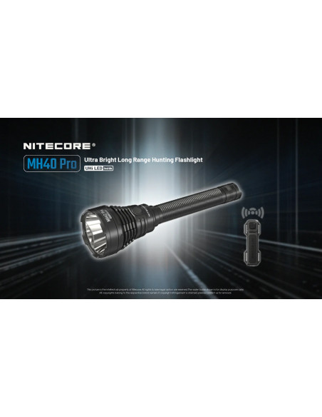 Long Throw Flashlight MH40 Pro (3500 Lumen) | NITECORE NITECORE - 2