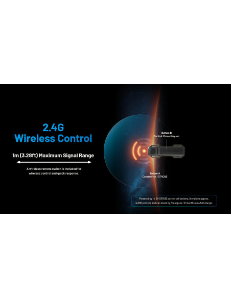 Long Throw Flashlight MH40 Pro (3500 Lumen) | NITECORE NITECORE - 5