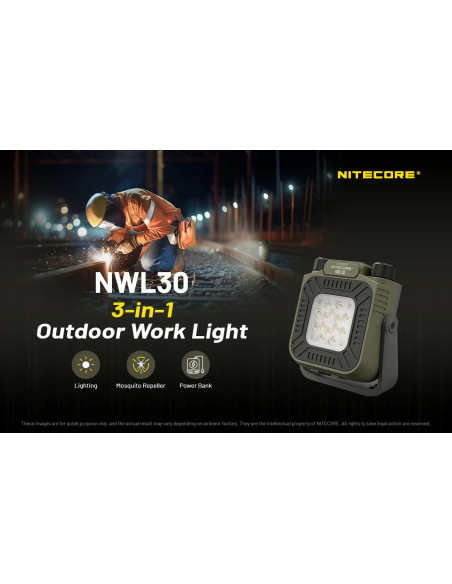 3-in-1 Outdoor Lantern NWL30 | NITECORE NITECORE - 2