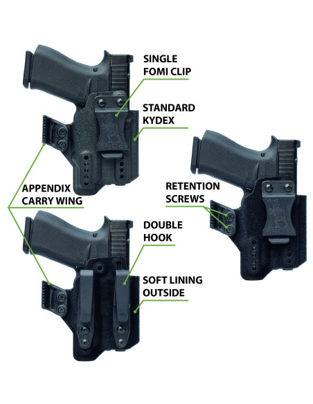 Glock 17 holster | IWB | BGs Battle Gnome Solutions - 2