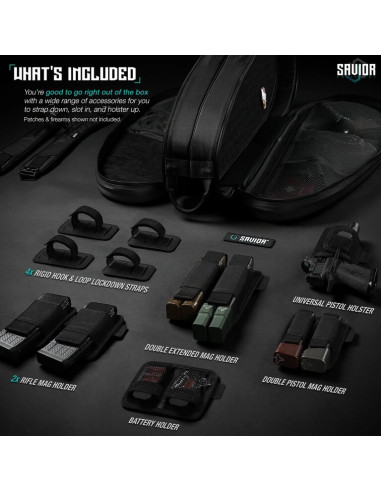 Pro Touring Tennis Rifle Case | Savior Savior - 4