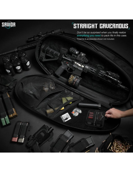 Pro Touring Tennis Rifle Case | Savior Savior - 5