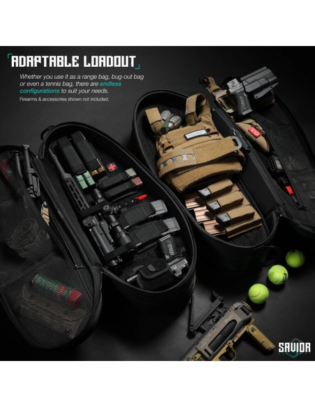 Pro Touring Tennis Rifle Case | Savior Savior - 6