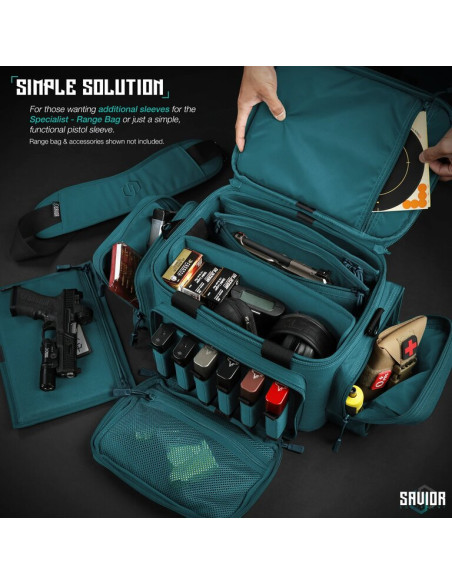 Pistol Sleeve for Specialist/Range Bag (3 pcs) | Savior Savior - 4