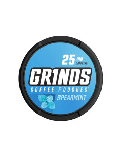 Coffee Pouches SPEARMINT (25 mg) | GR1NDS GR1NDS - 1 2