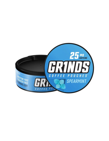 Coffee Pouches SPEARMINT (25 mg) | GR1NDS GR1NDS - 5
