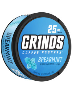 Coffee Pouches SPEARMINT (25 mg) | GR1NDS GR1NDS - 1