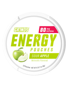 Energy Pouches SOUR APPLE (80 mg) | GR1NDS GR1NDS - 1 2