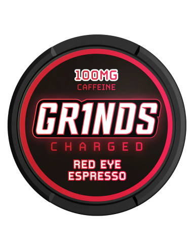 Coffee Pouches RED EYE ESPRESSO (100 mg) | GR1NDS GR1NDS - 2