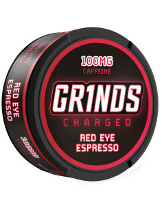 Coffee Pouches RED EYE ESPRESSO (100 mg) | GR1NDS GR1NDS - 1