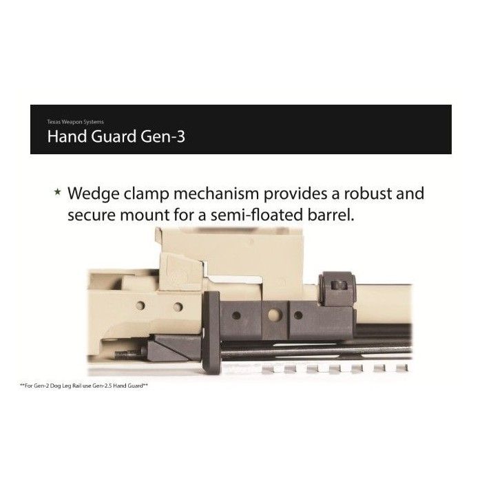 AK gen 3 handguard | TWS | Yugo AK Texas Weapon Systems - 3