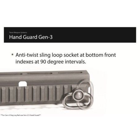 AK gen 3 handguard | TWS | Yugo AK Texas Weapon Systems - 5