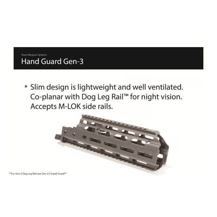 AK gen 3 handguard | TWS | Yugo AK Texas Weapon Systems - 6