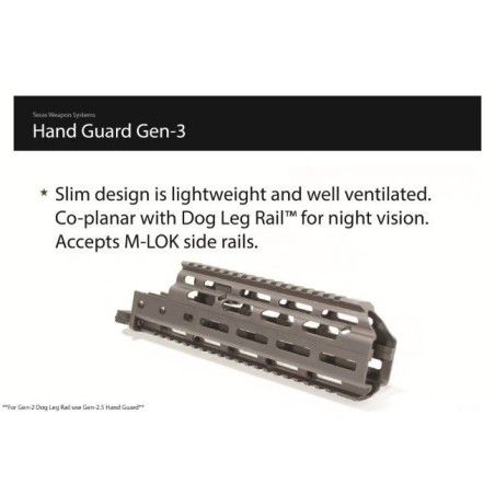 AK gen 3 handguard | TWS | Yugo AK Texas Weapon Systems - 6