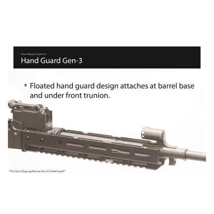 AK gen 3 handguard | TWS | Yugo AK Texas Weapon Systems - 7